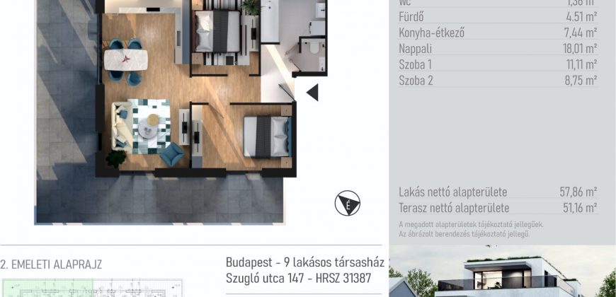 ALSÓRÁKOS KERTVÁROSI RÉSZÉN, KIS LAKÁSSZÁMÚ TÁRSASHÁZ ÉPÜL 2026-OS ÁTADÁSSAL!
